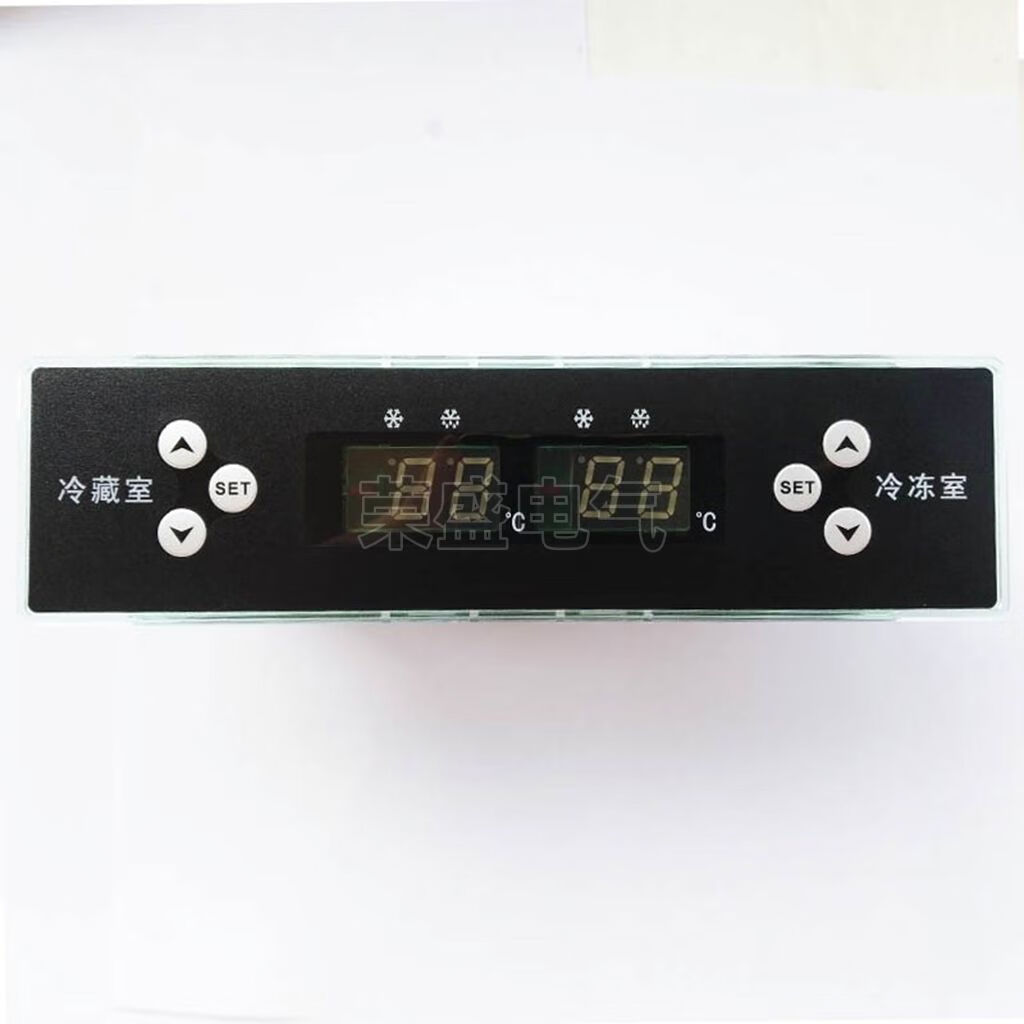 精创时泰温控器ecsrf10穗凌冰柜展示柜点菜柜冷藏冷冻双温温度控制器