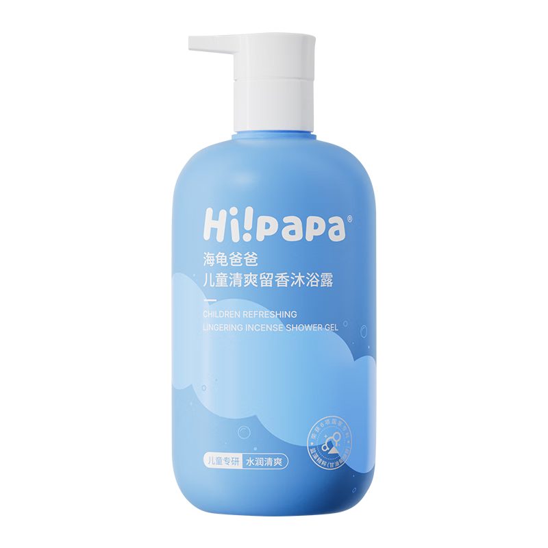 Hi!papa����ְֶ�ͯ������ԡ¶500ml 3��+�º�������ˬ����Ӥ����ԡ��