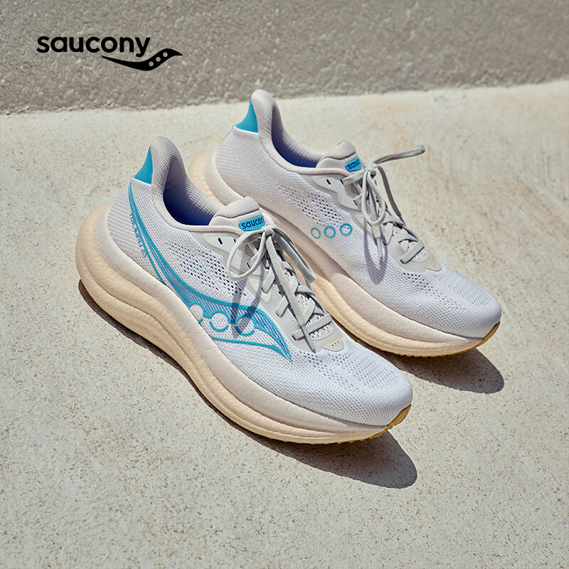 Saucony������2025�¿�TRIUMPHʤ��23���»���ص��ܲ�Ь�����˶�Ь �����������¿ 41