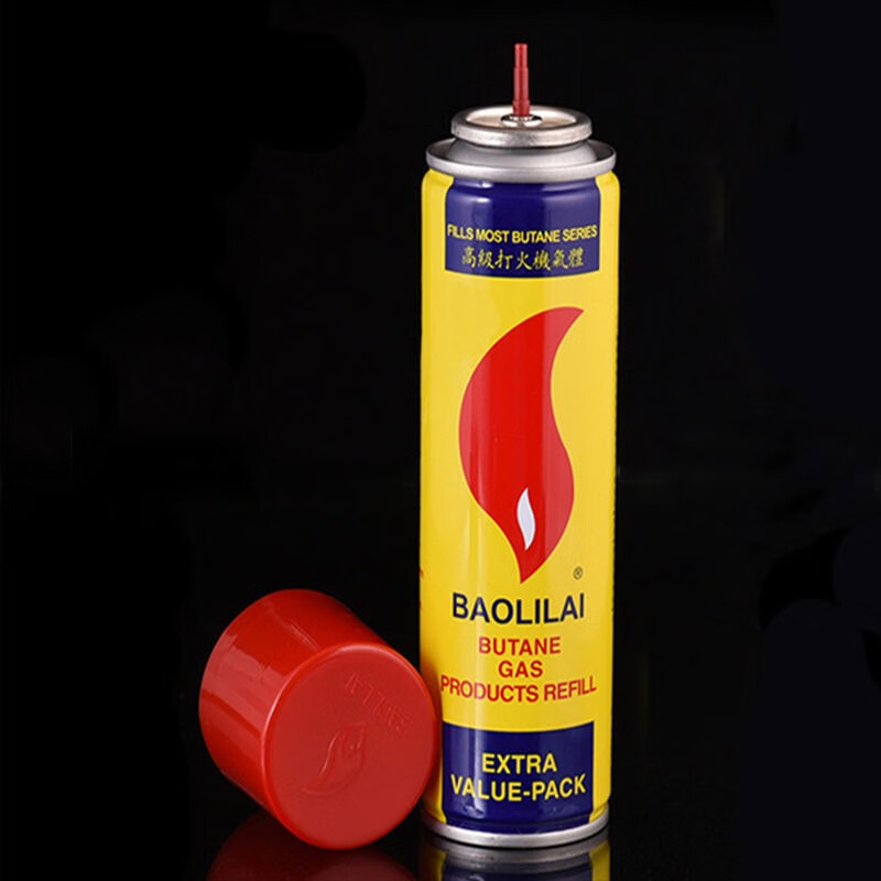 打火机气体大瓶通用高纯度气200ml配件创意充气打火机气罐 200ML