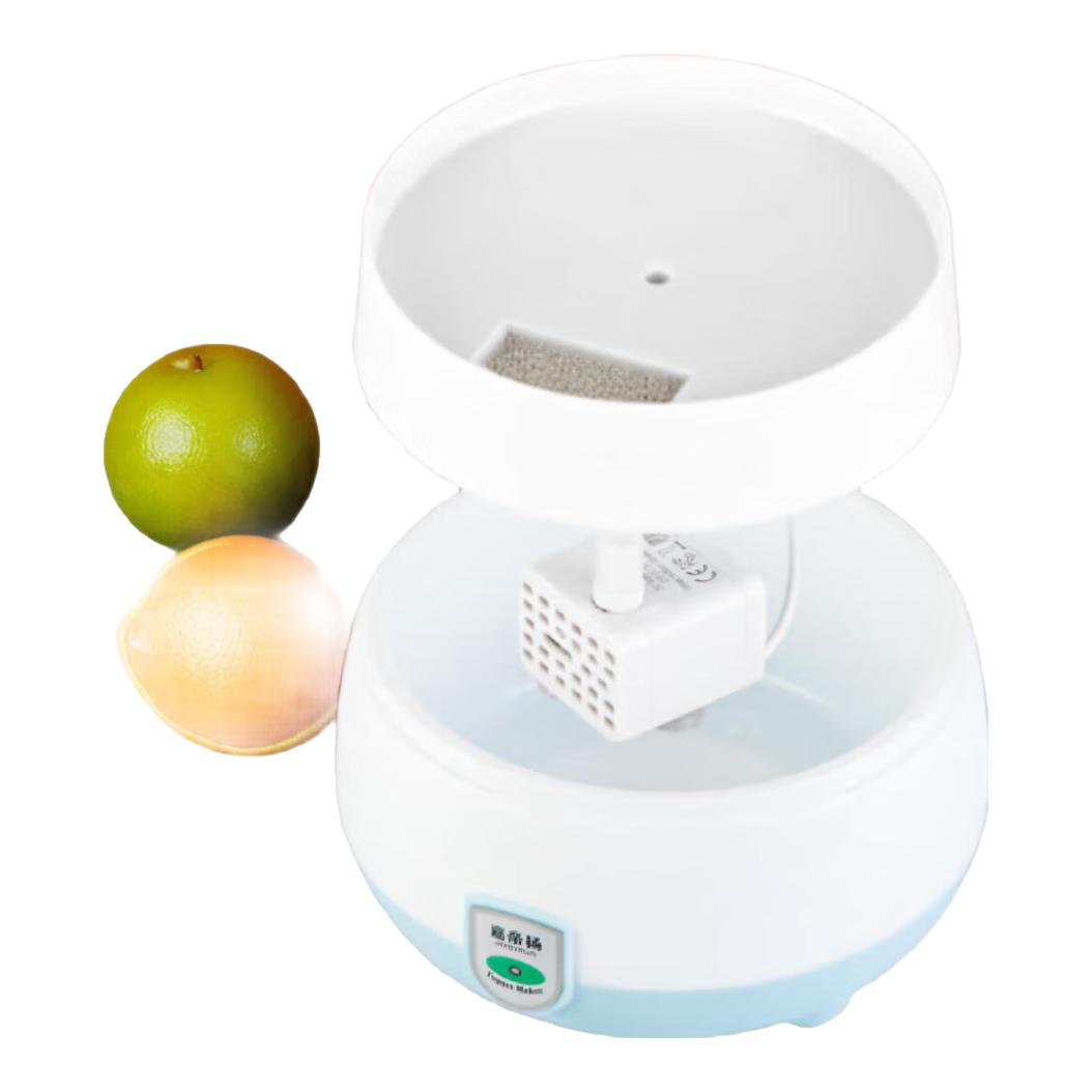 酸奶机猫咪喝水恒温饮水机家用小型酸奶DIY过滤循环流动水加热机 豪华款：天蓝色循环水专用（不锈钢胆+水泵+盖）