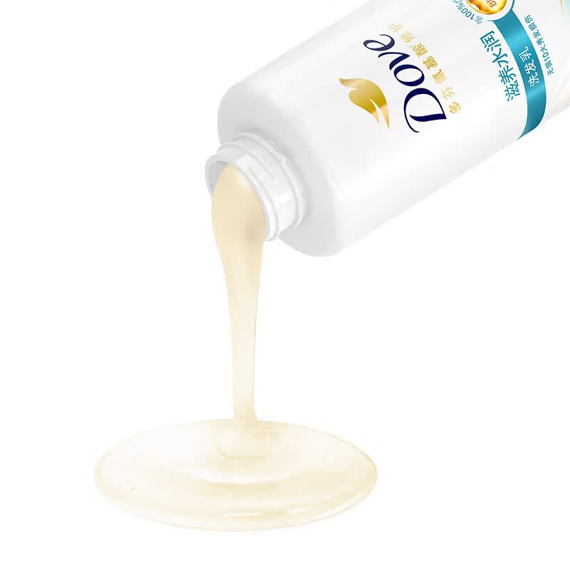 多芬(Dove)洗发水护发素沐浴露套装组合持久留香大容量正品牌官方旗舰店 水润洗发露380g+沐浴露300g+护发素380g+沐浴露100g