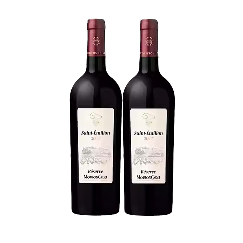 ľͩ��馣�MOUTON CADET��������AOC�Ұ����ʥ��������Saint Emilion ʥ�������������Ѿ�2017��*2֧ 236.6Ԫ