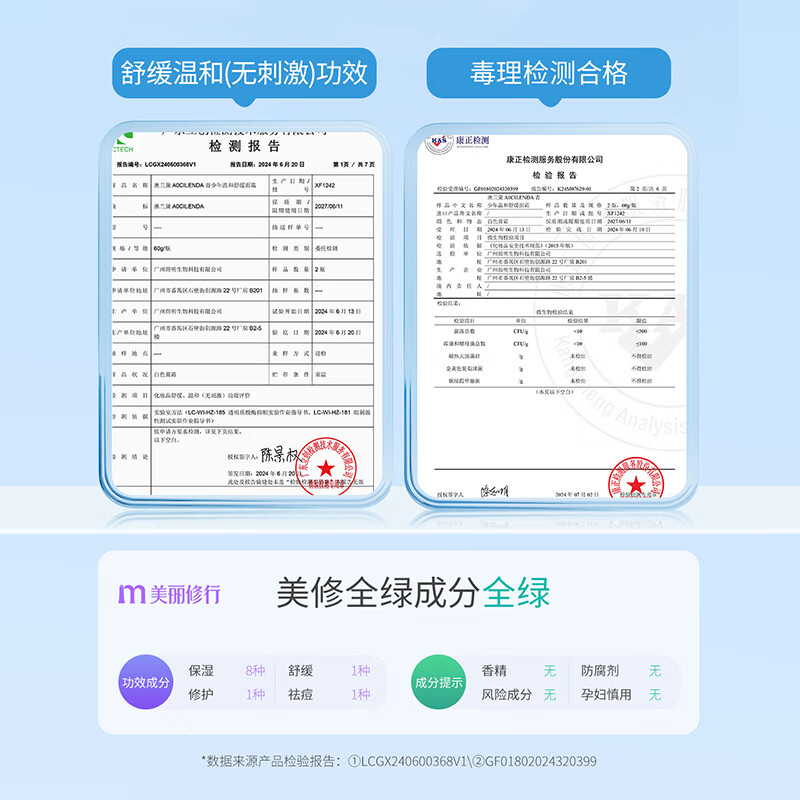 澳兰黛（AOCILENDA）青少年护肤品套装青春期男女孩面霜补水保湿学生祛痘控油洁面秋冬 【清爽净澈】洁面+水+乳+保湿面霜