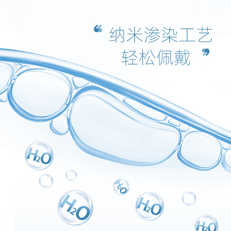 MAXLOOK近视隐形眼镜透氧透明片高氧180半年抛1片装韩国进口 【高氧180】半年抛1片装 2000度