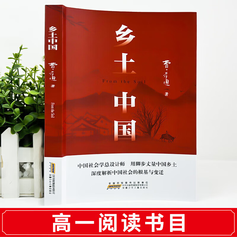 红楼梦+乡土中国费孝通整本书阅读原著正版无删减原版文学名著初中高中高一阅读推荐书籍初一初二初三高中经典文学名著课外书 【精装】乡土中国