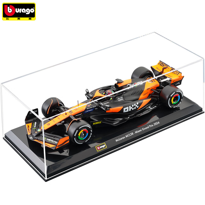 �����ߣ�Burago�� 1:24f1����������MCL38Ƥ��˹����Ͻ���泵ģ����ģ���к�����