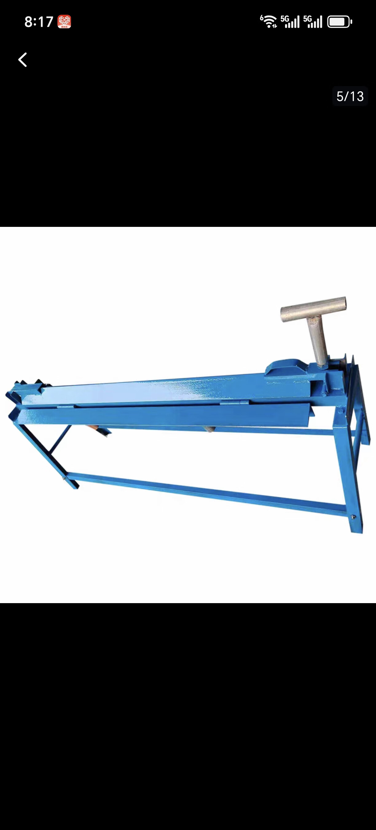 久聚和定制手动白铁皮折弯机90度直角翻边机铝皮折边机小型压边咬口机