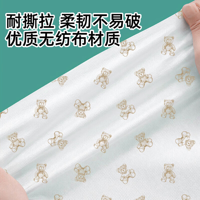 洋臣一次性床单被套酒店双人四件套隔脏免洗三件套加厚出差旅行必备 1件装【2枕套+1床单+1被罩】