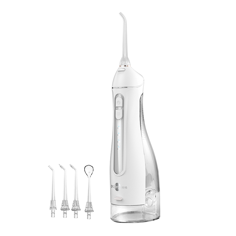 博皓（prooral）立式手持沖牙器 F27Pro大水箱版 水牙線(xiàn) 洗牙器潔牙器白色 牙齒沖洗器【生日節(jié)日禮物】