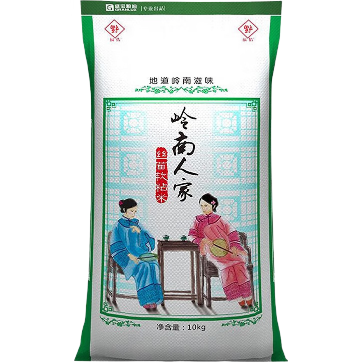 福佑.岭南人家 丝苗软粘 大米5KG 猫牙米 油粘米 大米10斤
