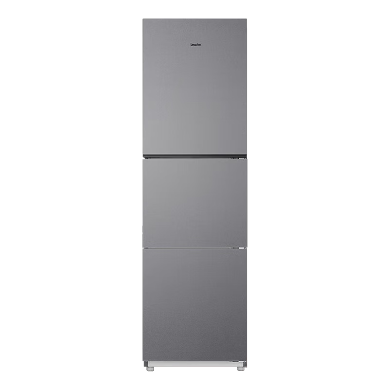 海尔（Haier）冰箱251升三门一级能效双变频节能省电风冷无霜黑金净化-30℃深冷速冻家用薄冰箱Leader系列 251升丨一级变频无霜丨黑金净化丨全变温区