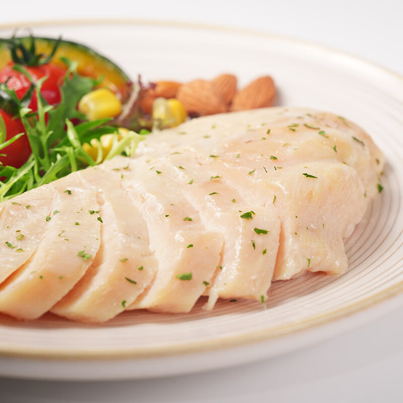优形(ishape)高蛋白低脂沙拉鸡胸肉轻食主食健身代餐生鲜即食速食鸡胸肉组合装 鸡胸肉意式香草味100g*6袋