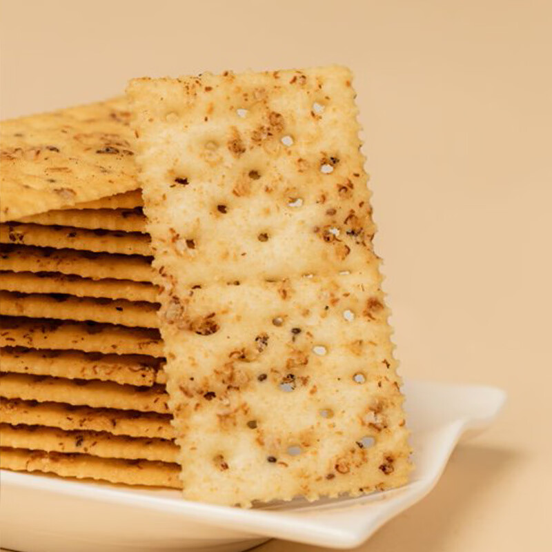 Tim Hortons【5盒更优惠】Tims新品黑松露苏打饼干饱腹小零食追剧下午茶零食 5盒装