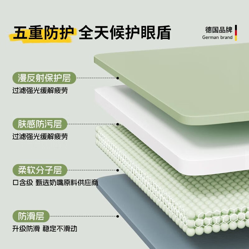贝悦用不脏护眼书桌垫中小学生专用写字台桌垫防水防油防脏台面保护垫 果冻蜜桃【用不脏的书桌垫6.0】 40*60cm