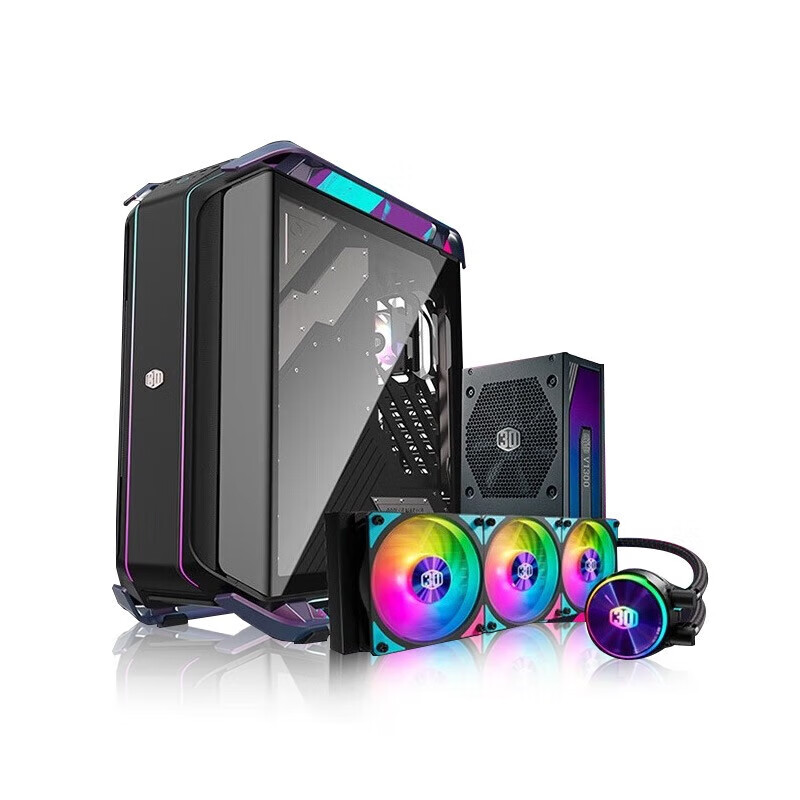 酷冷至尊（CoolerMaster）酷冷全塔式30周年纪念款套装机箱单曲面钢化玻璃RGB侧透 C700M空机箱30周年机电散套装限量版
