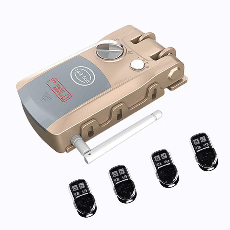 華星強(qiáng)遙控鎖智能鎖藍(lán)牙門鎖暗鎖家用防盜鎖大門鎖指紋密碼鎖隱藏隱形鎖 920藍(lán)牙開鎖配4個(gè)遙控