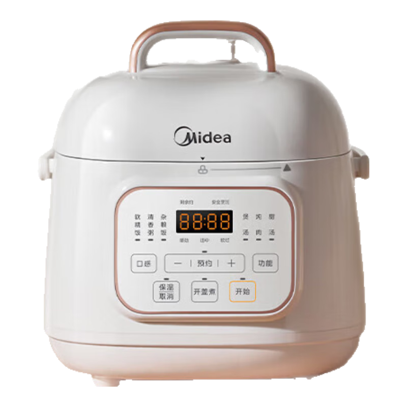 ���ģ�Midea���װ�ɫ��ѹ����1-2-3��˫�����ø�ѹ�緹��0Ϳ��ֵ�ĸӤ����������ԤԼ��ѹ���󿪸ǻ������ �����Ͱס�0Ϳ�� ������ 1.8L 296.65Ԫ(������)