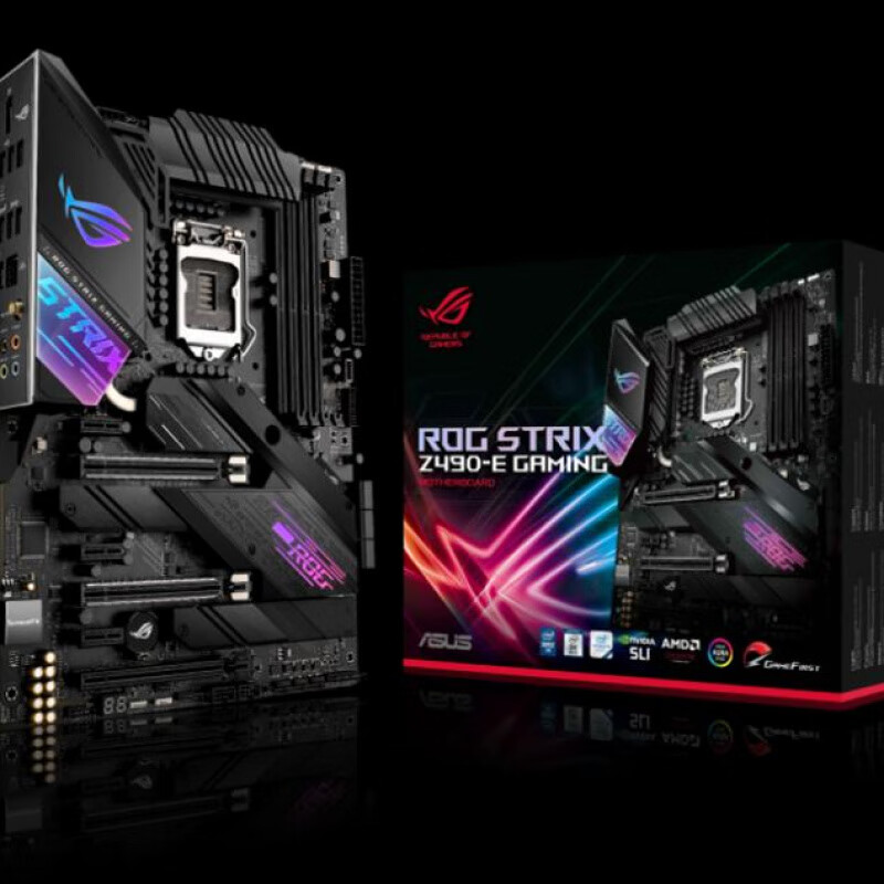 华硕（ASUS）新到 Asus/华硕 ROG STRIX Z490-E GAMING 支持10代CPU