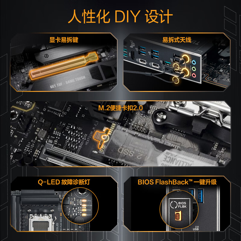 华硕 TUF GAMING X870E-PLUS WIFI7 图 8