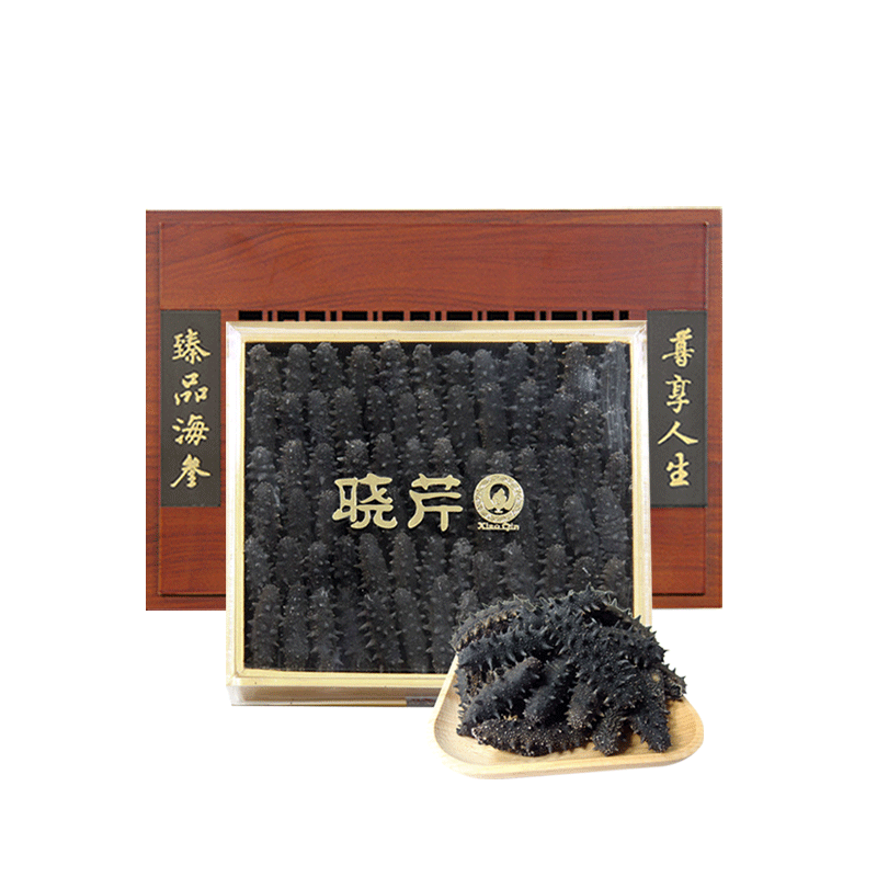曉芹 大連干海參 400g 101-120只 遼刺參 海參干貨禮盒
