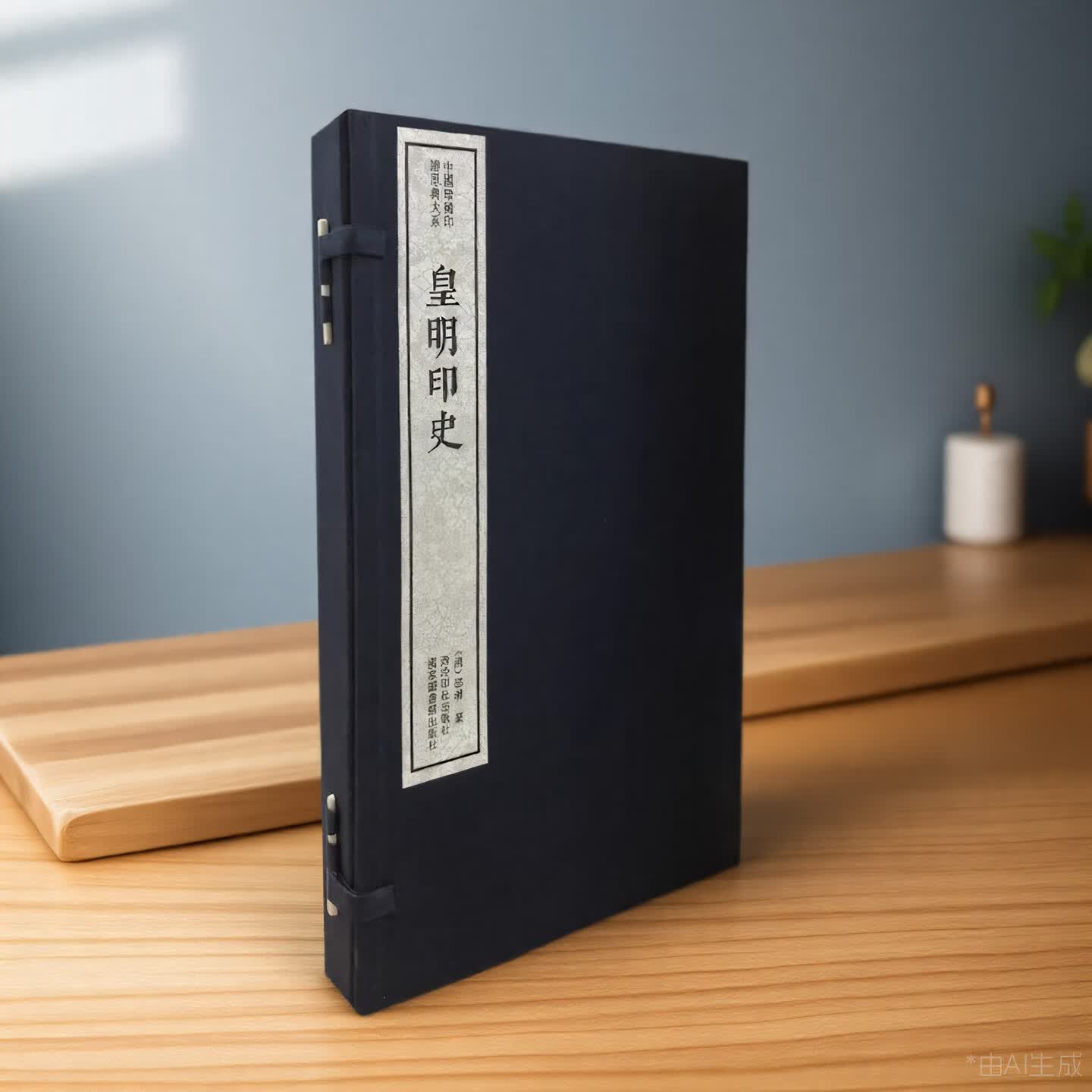 皇明印史一函四册 手工宣纸线装函套包装篆刻临摹本 中国珍稀印谱原典大系 历代名家篆刻印谱印章精选临摹收藏鉴赏书籍 西泠印社\x0a