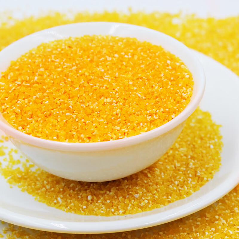 硃碌科朱碌科東北有機玉米碴1.5kg罐裝小碴子粥玉米糝細(xì)小顆粒碎粒雜糧 有機玉米碴1.5kg(3斤)