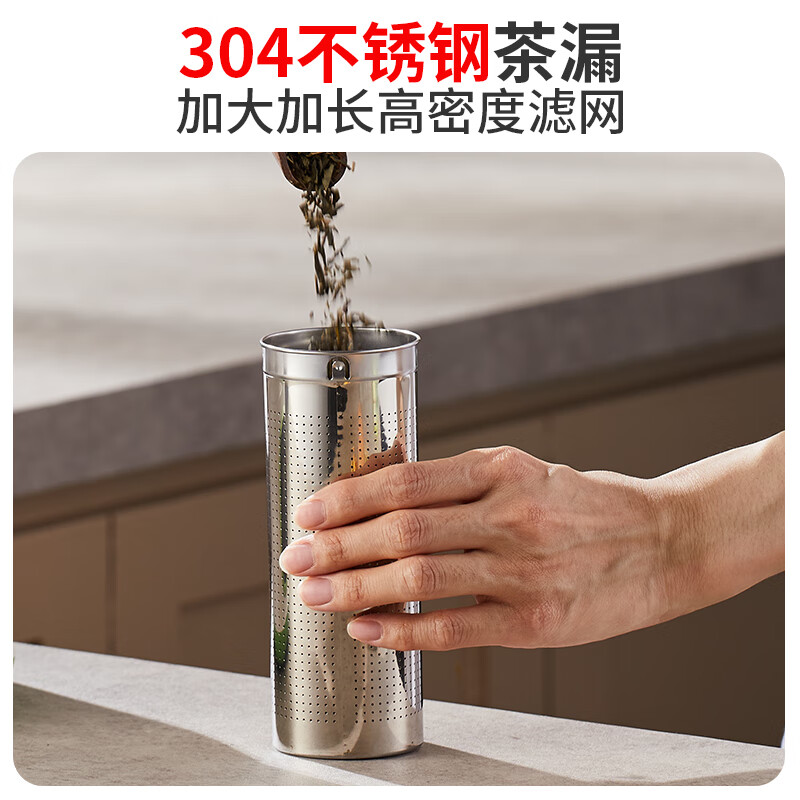 利仁（Liven）烧水壶全玻璃全自动养生壶0金属0硅胶0塑料0拼接壶身柔声炖煮电热水壶煮茶壶花茶壶多功能电水壶 【 2.8L 大容量】316L加热盘+24H预约