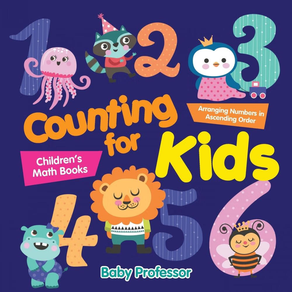 【预售 按需印刷】counting for kids - arranging numbers in