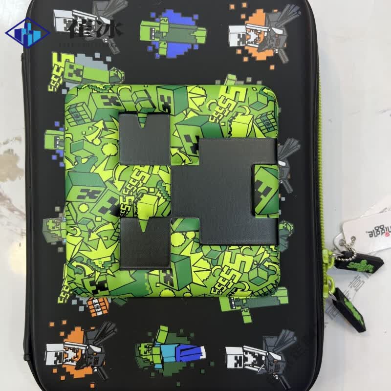澳洲smiggle我的世界联名文具绘画套装 立体轻量铅笔盒小学铅笔盒