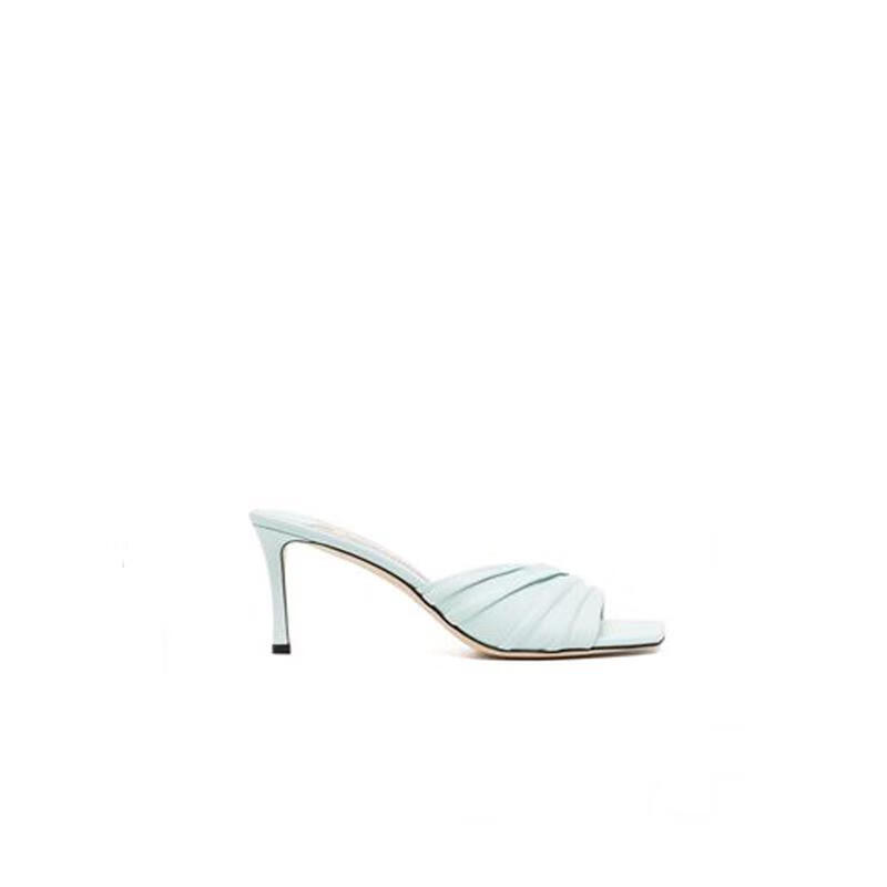 周仰杰（JIMMY CHOO ）女士羅馬涼鞋高跟透氣舒適 LIGHT BLUE 36