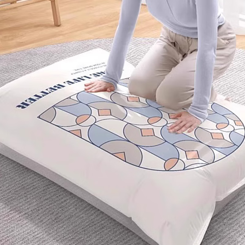 MPPMCK枕头收纳袋真空压缩袋收纳袋被子衣物衣服专用羽绒服棉被行李箱 无泵套装【已有泵且口径>2.4CM的买家推荐】 .....