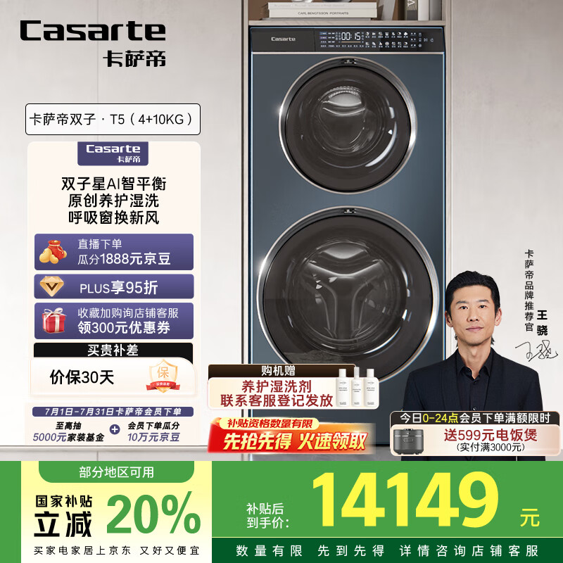 Casarte/������ ϴ��һ��� ˫��T5 14���� C8 HDN14L5EU1 