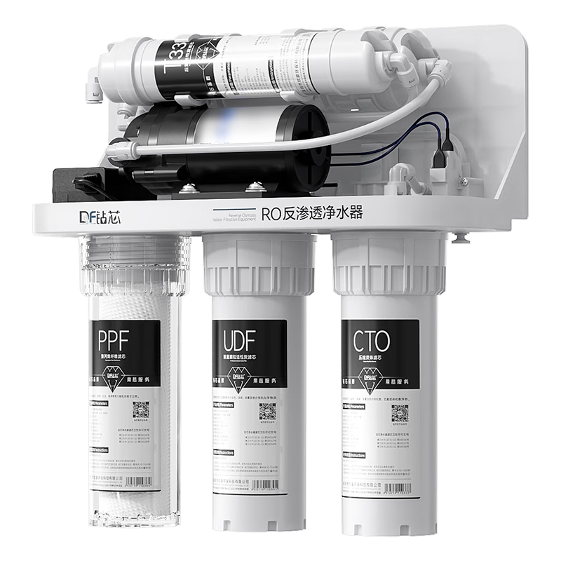 ���ڲ�������о ��ˮ������ֱ��RO����͸��ˮ������ˮ����ʽ������600G��������ˮ����ˮ�� 100G���Լ۴�Ͱ�����а�װ�� 423.3Ԫ(������)