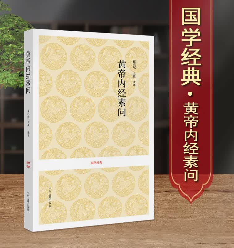黄帝内经素问 黄帝内经原著 国学经典 原文注释 文白对照 古代医学书籍 传统文化书籍 中州古籍出版社