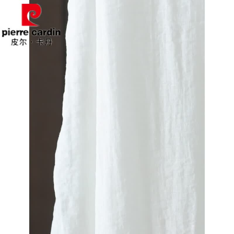 皮尔卡丹宽松文艺色无袖吊带连衣裙女夏2025新款休闲外穿打底棉麻背心裙 白色 L 建议105-120斤