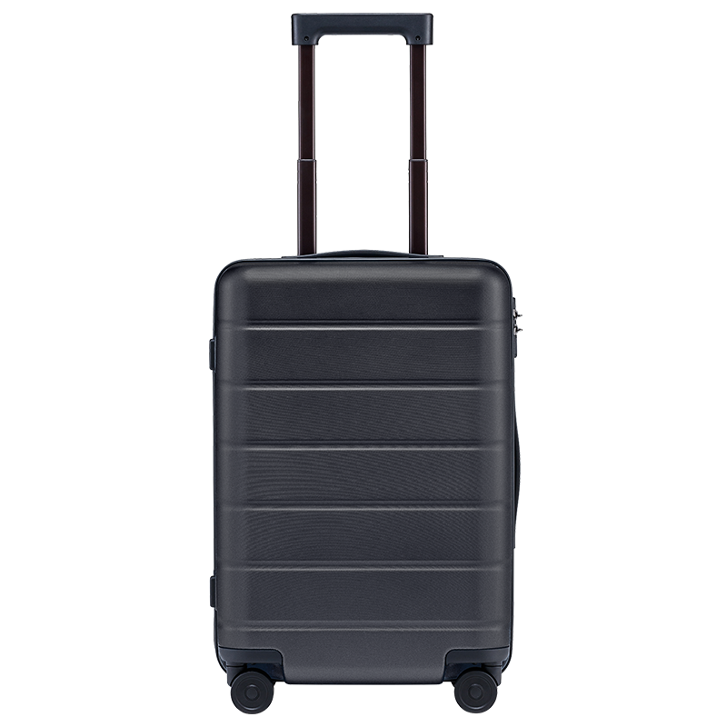 小米（MI）旅行箱万向轮拉杆箱PC箱壳男女行李箱20英寸登机箱黑色 229元