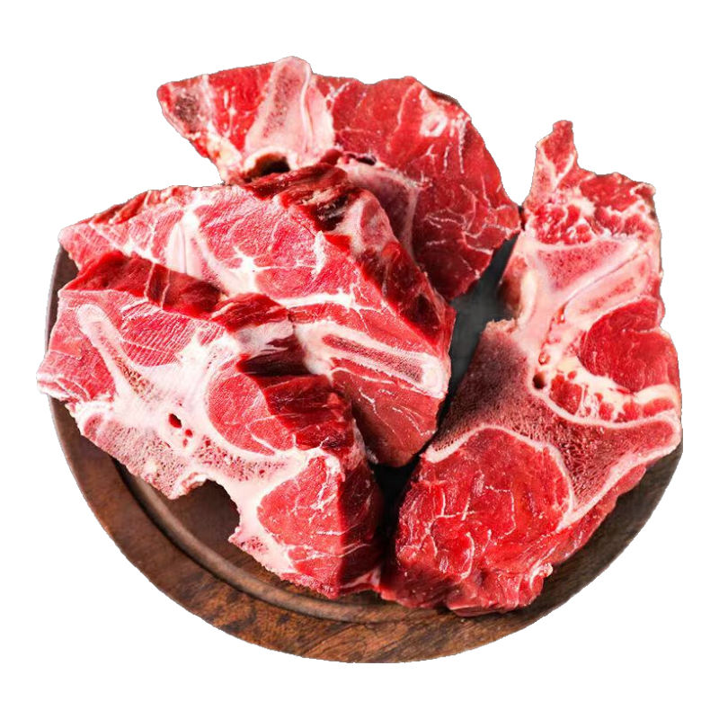 凘梦沅内蒙古原切牛脊骨新鲜草饲牛肉牛蝎子火锅涮肉炖肉食材户外露营 内蒙古原切牛脊骨5斤