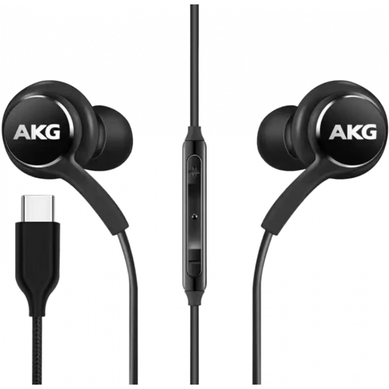AKG 愛(ài)科技Stereo 2022款立體聲耳機適用Galaxy S22等Android設備 黑色