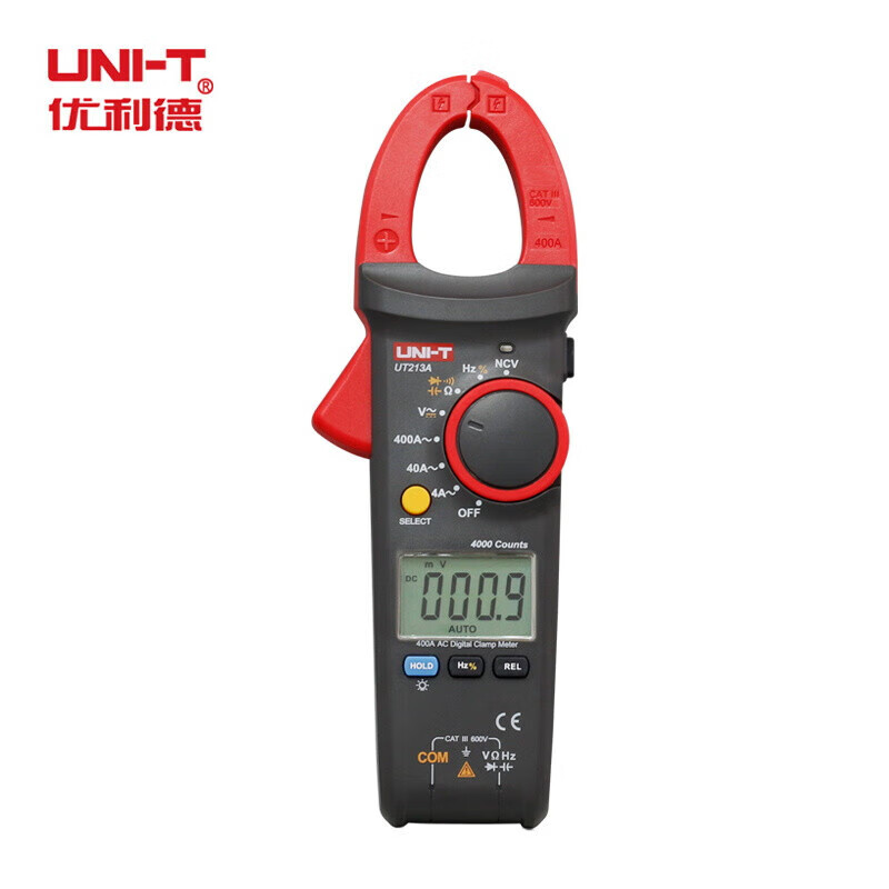 优利德（UNI-T）UT213A 真有效值数字钳形表高精度万用表电流表 UT213A