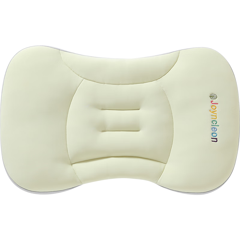 婧麒（JOYNCLEON）婴儿枕头分区宝宝枕护颈神器6个月以上儿童枕头1-3岁 绿Jzt191221