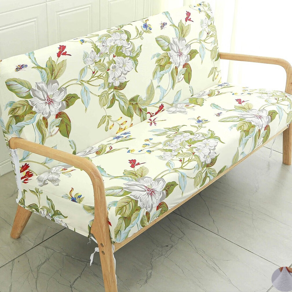 彩芷木头沙发套全包罩2025万能沙发套罩全包实木头有扶手租房简易日式