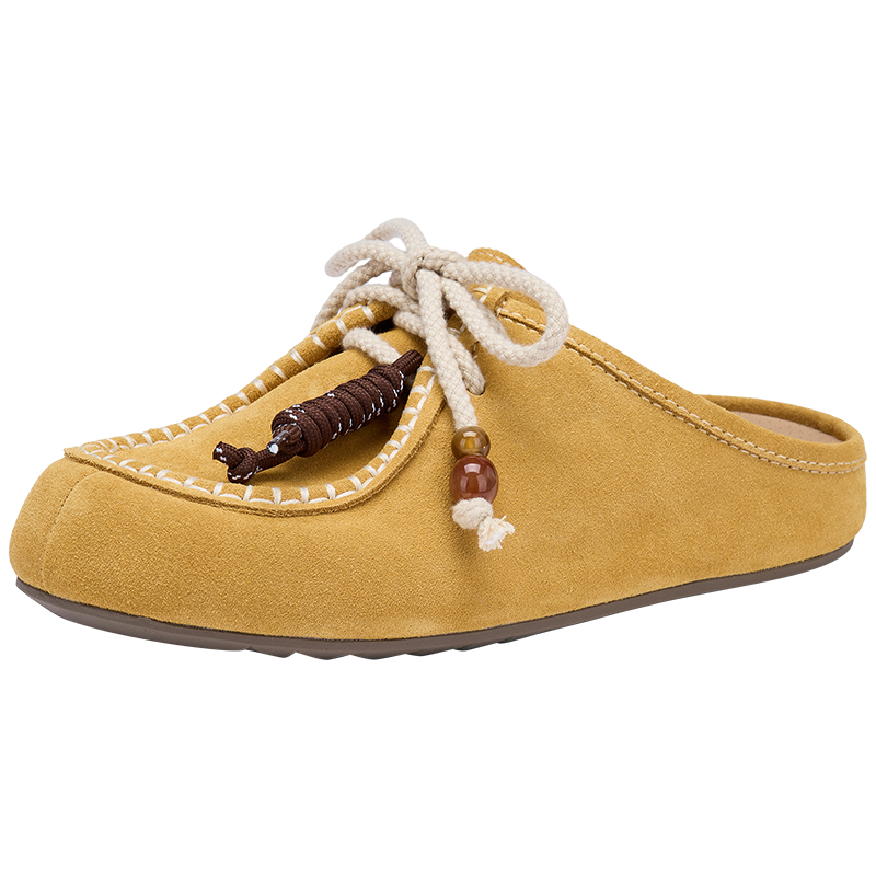 �ȷ粪��ЬŮ��Ь2025���＾�¿�Ůʿʱ���⴩���Ŵ����ͷ��װ���Ь 25��ɫ 39