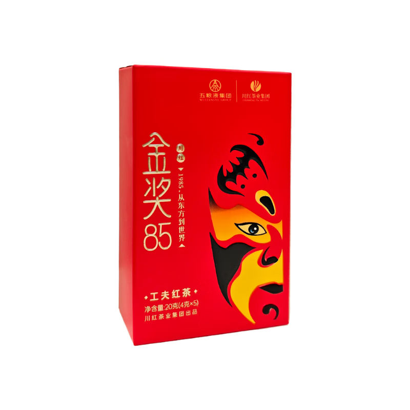 五粮液股份 五粮春 第一代 浓香型白酒 50度 500mL*2 茶酒礼盒中秋礼品