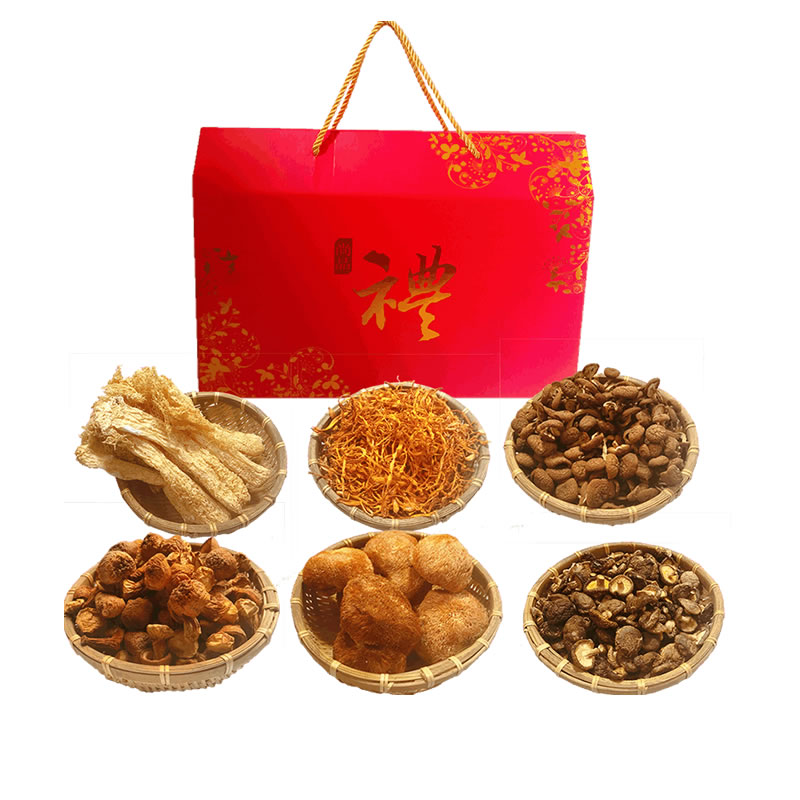 江西井冈山特产大礼盒菌菇8包山货礼包家乡干货蘑菌农家山珍组合 17