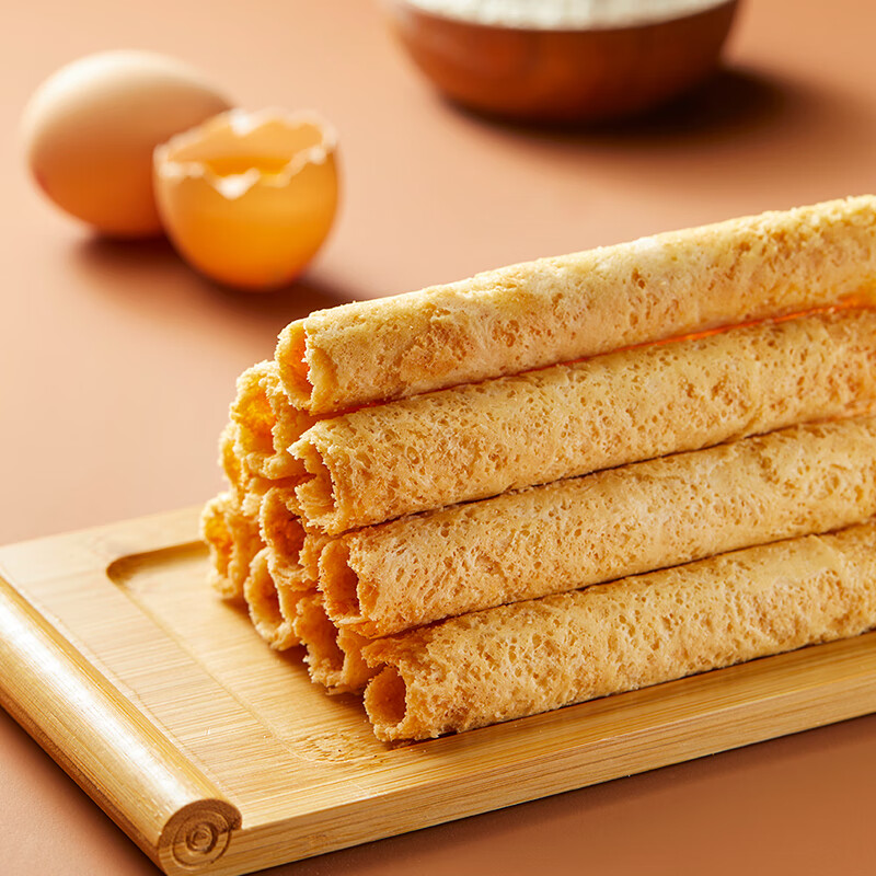 陈曾记黄油蛋卷礼盒装320g香港品牌无人工添加食品孕妇儿童休闲零食特产 黄油鸡蛋卷454g