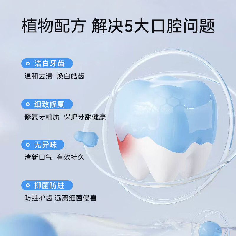 ORALPLEX原装进口俄罗斯Oralex/口贝士牙膏清新去口臭酷爽亮白牙 酷爽护龈