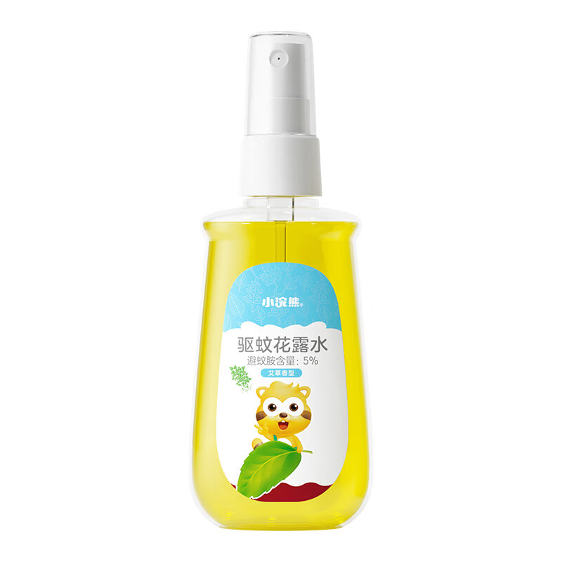 小浣熊驱蚊液喷雾防蚊虫叮咬户外驱蚊花露水 100ml驱蚊花露水 2瓶