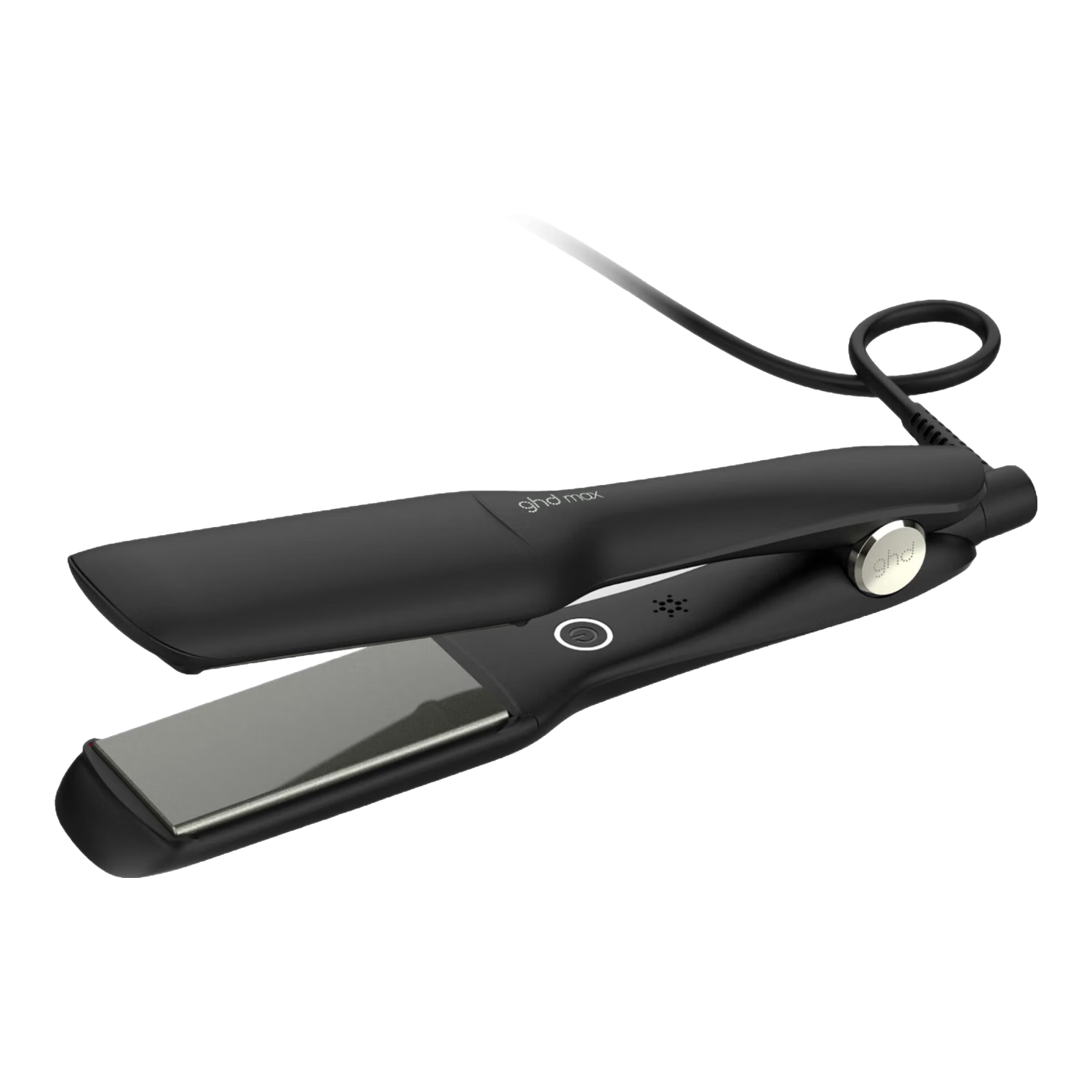 ghd GHD 專業(yè)性能 直卷兩用燙發(fā)劉海卷發(fā)棒不傷發(fā) 寬板造型夾 黑色生日禮物 適用長發(fā)卷發(fā)陶瓷直發(fā)夾