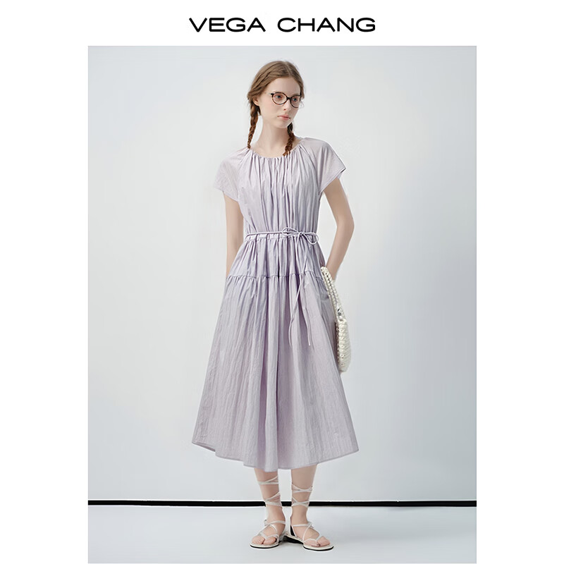 VEGA CHANG��������ȹ��Ů2025�¿��ɳڸжȼٷ�������Ƹ�С����������ȹ �����ϣ��������� S